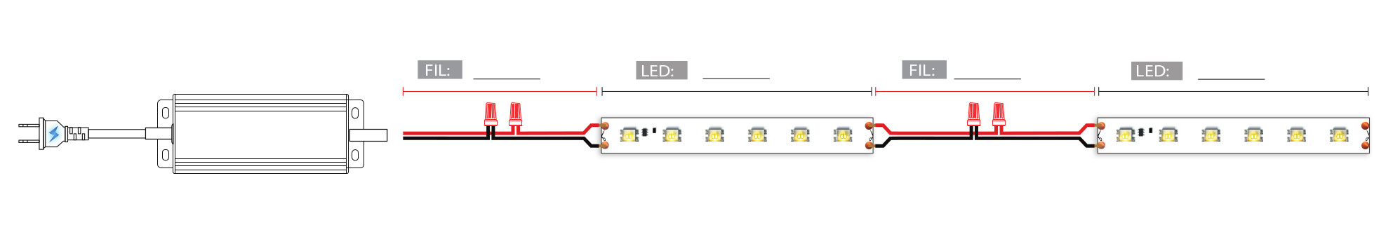 Led123 Croquis assemblage  image