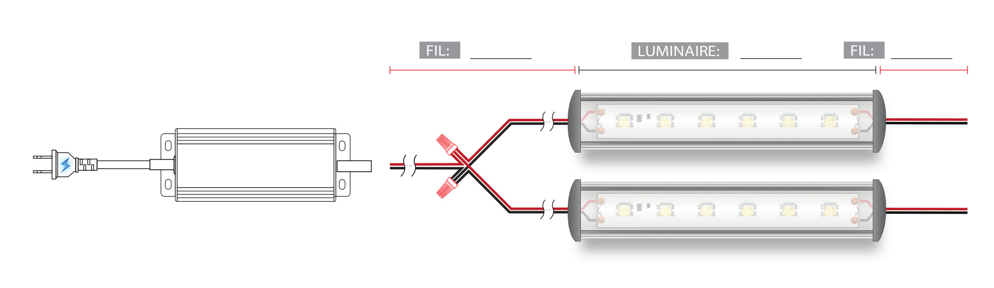 Led123 Croquis assemblage  image