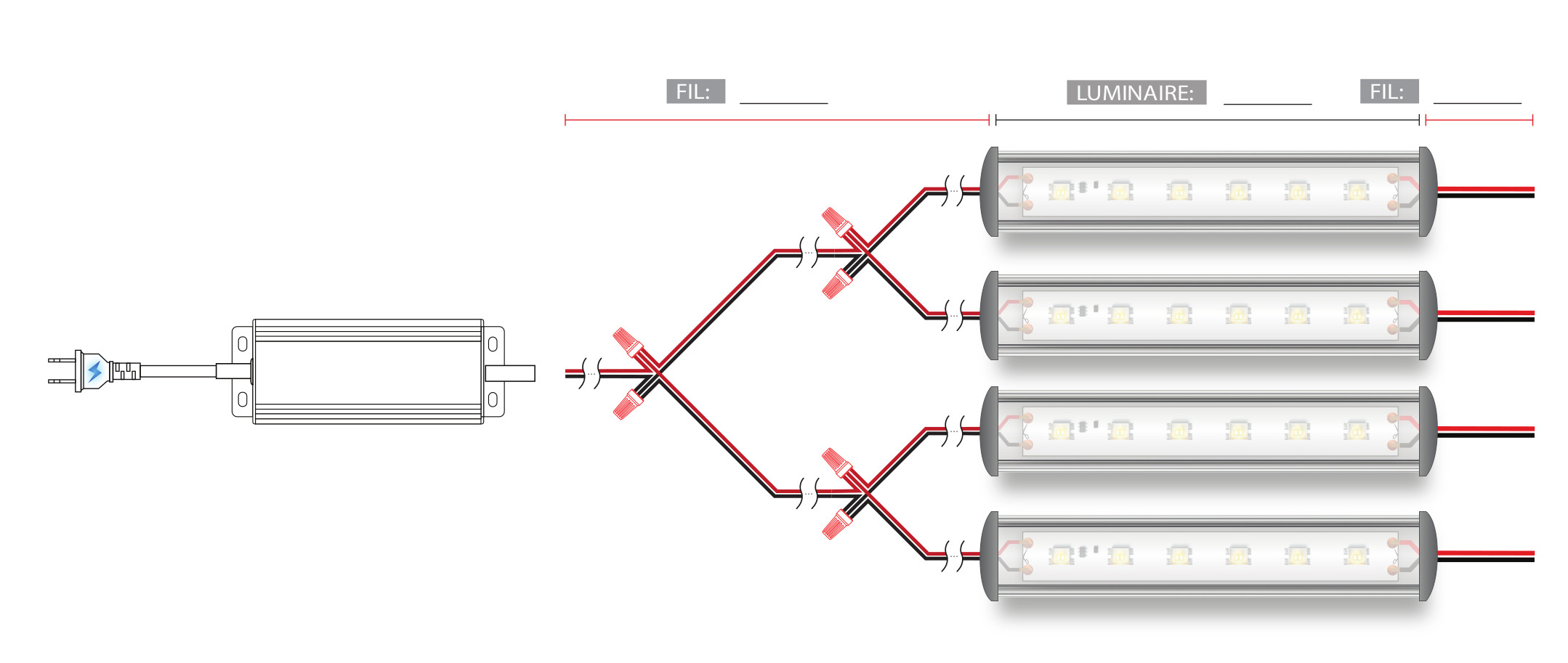 Led123 Croquis assemblage  image