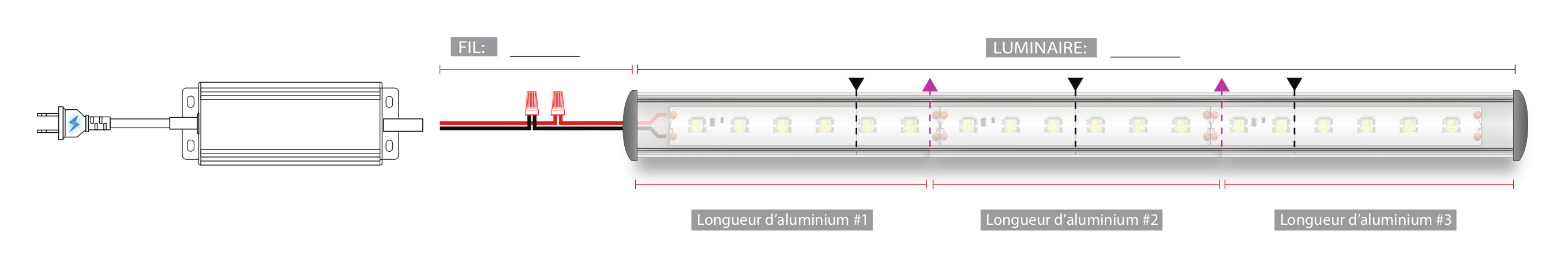 Led123 Croquis assemblage  image