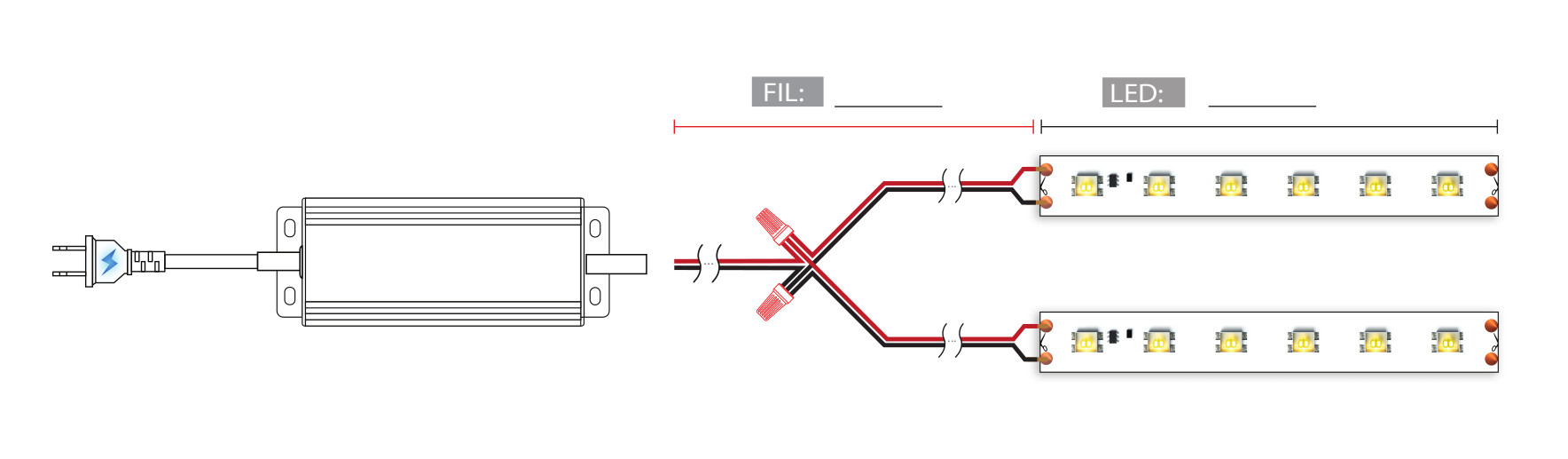 Led123 Croquis assemblage  image