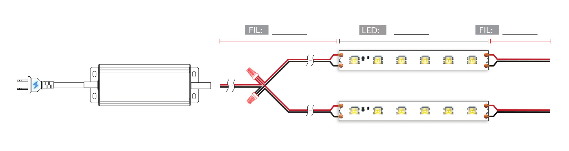 Led123 Croquis assemblage  image