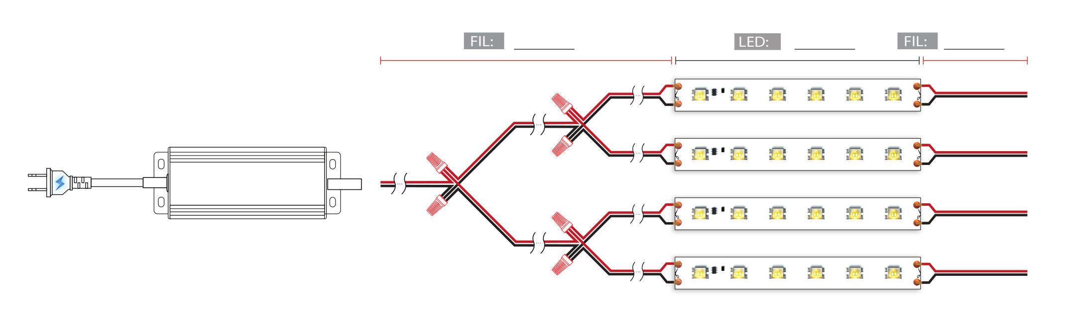 Led123 Croquis assemblage  image