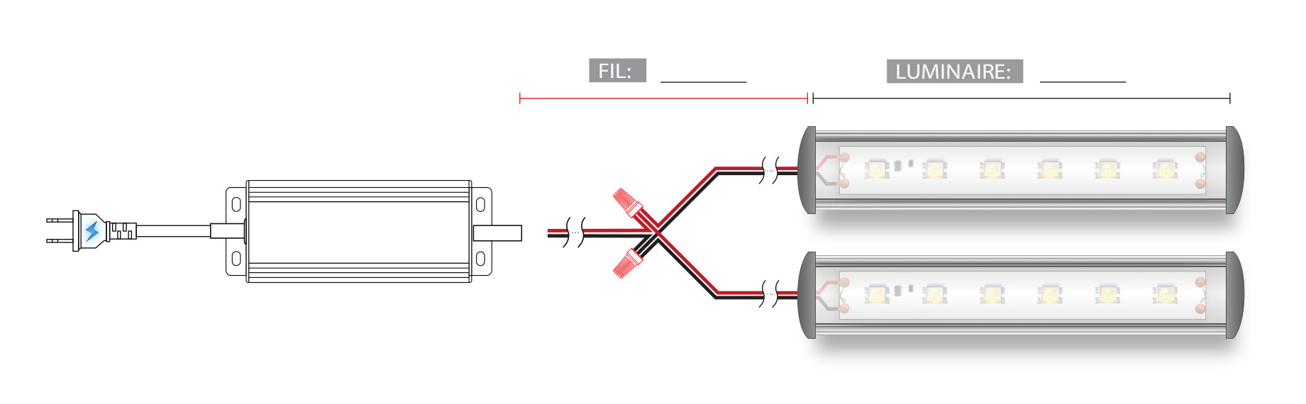 Led123 Croquis assemblage  image