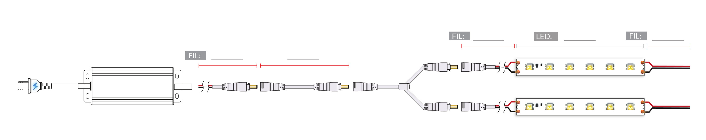 Led123 Croquis assemblage  image