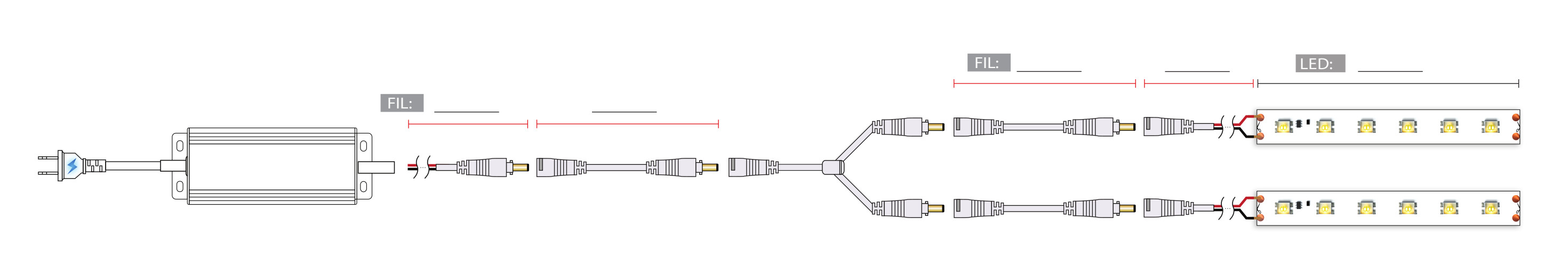 Led123 Croquis assemblage  image
