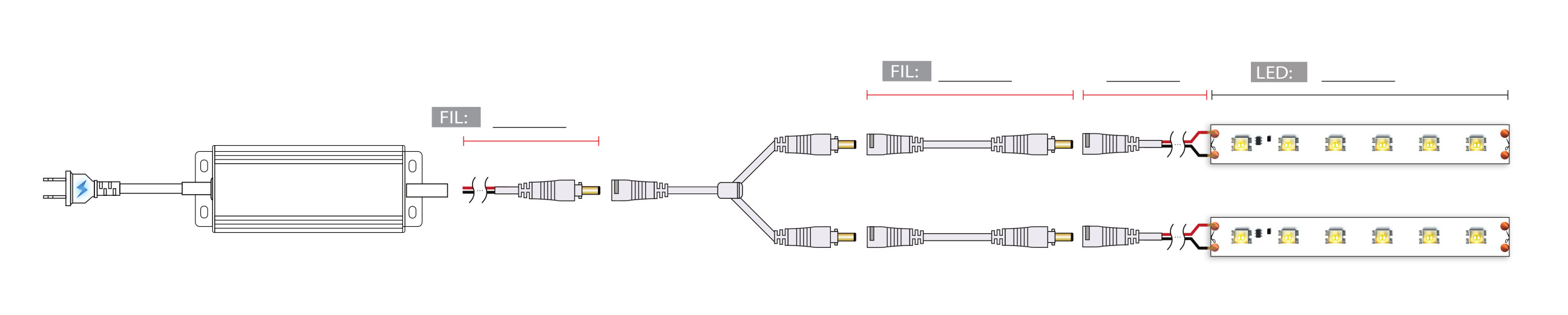 Led123 Croquis assemblage  image