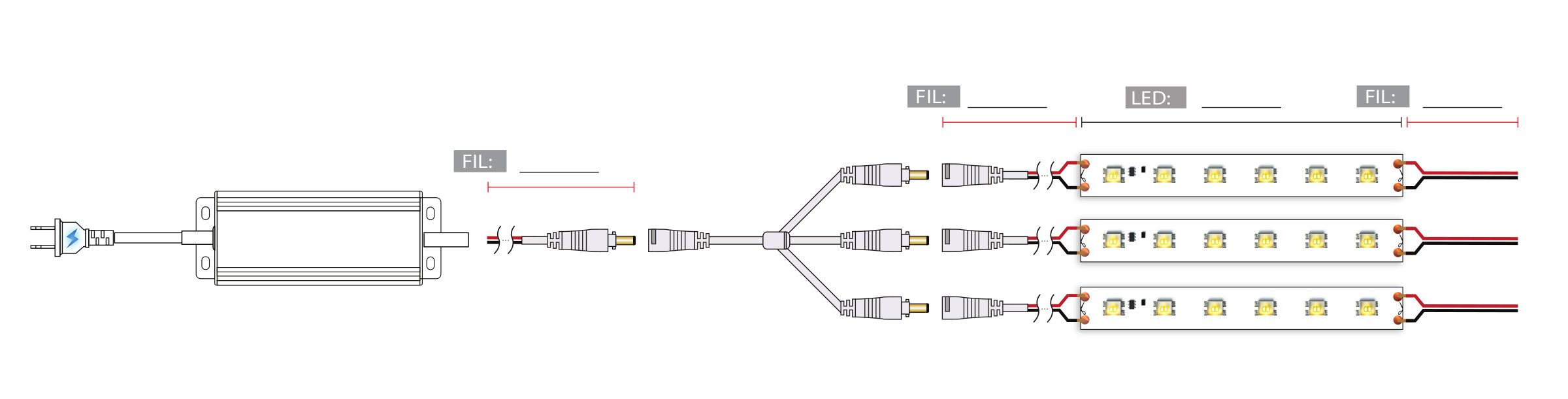Led123 Croquis assemblage  image