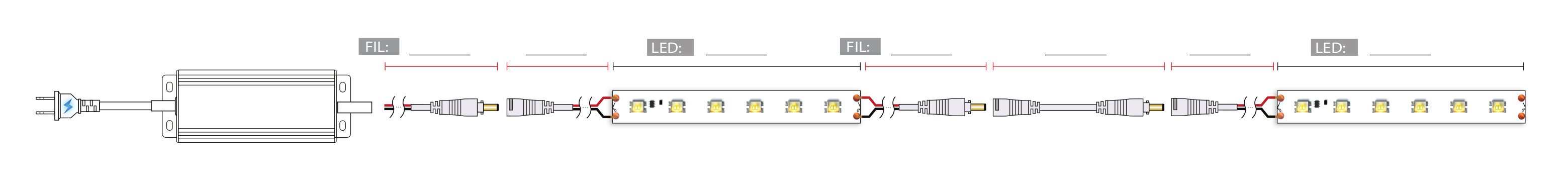 Led123 Croquis assemblage  image