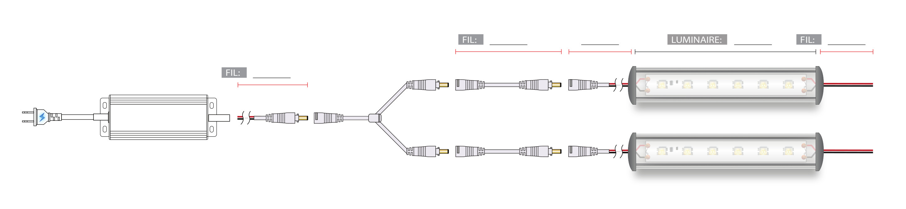 Led123 Croquis assemblage  image