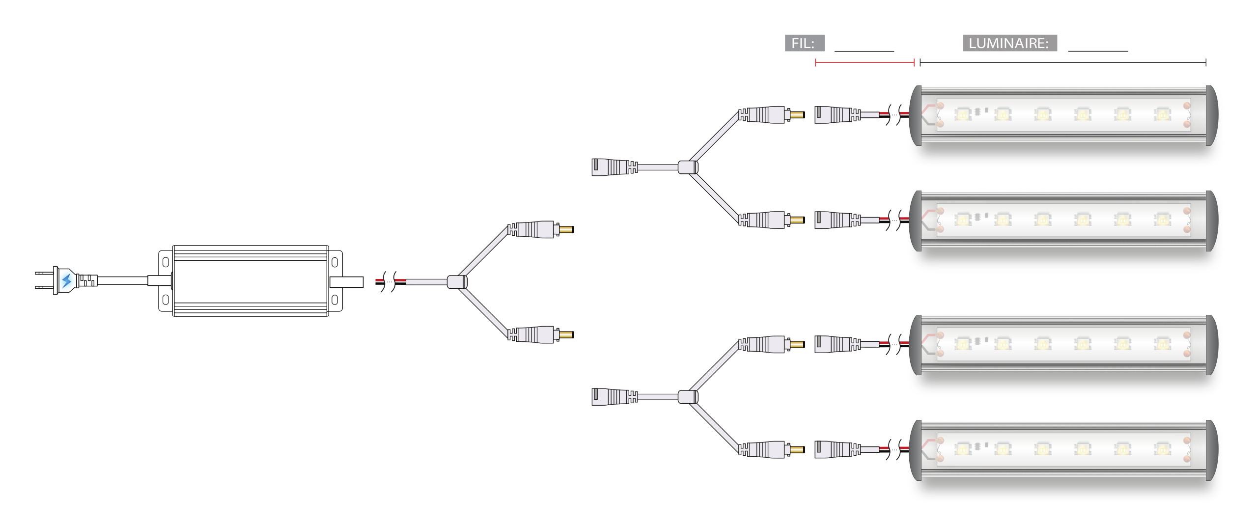 Led123 Croquis assemblage  image
