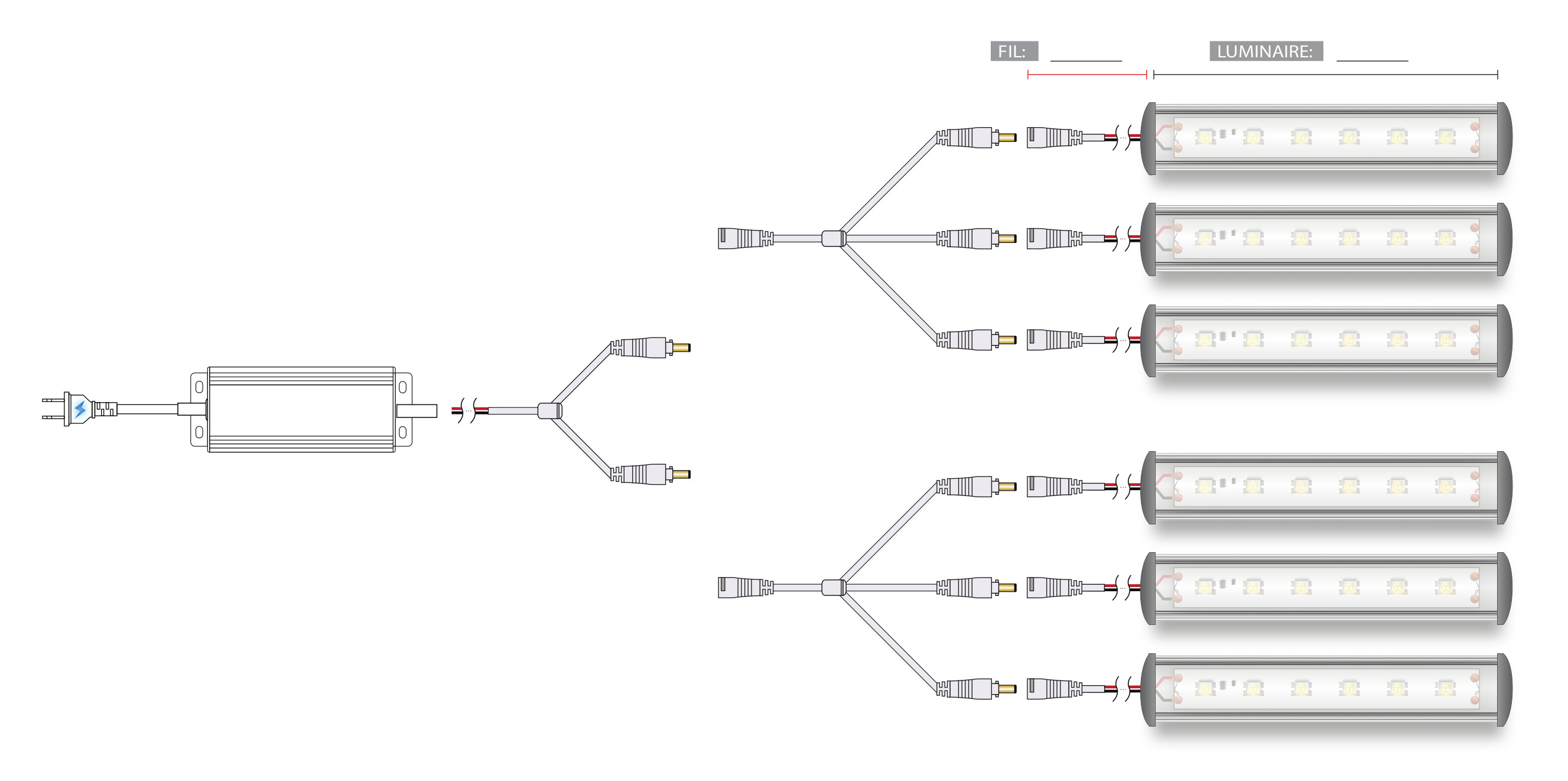 Led123 Croquis assemblage  image