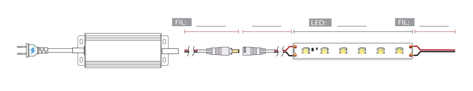 Led123 Croquis assemblage  image