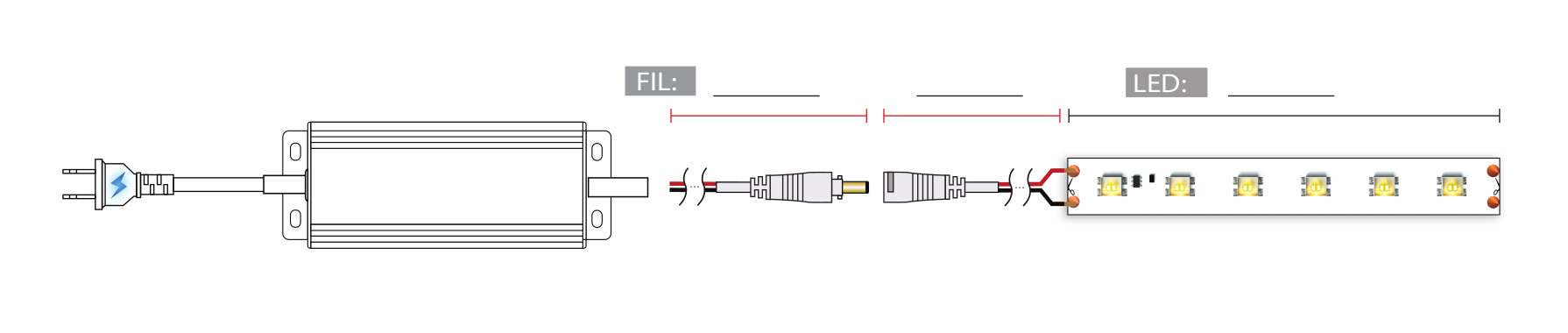 Led123 Croquis assemblage  image