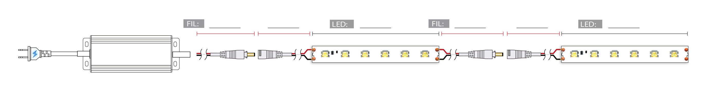 Led123 Croquis assemblage  image