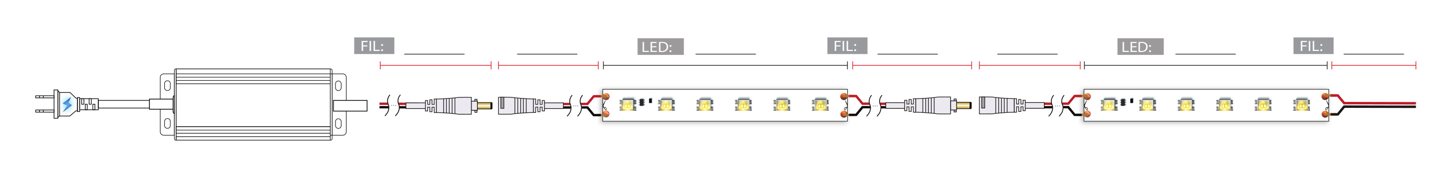 Led123 Croquis assemblage  image