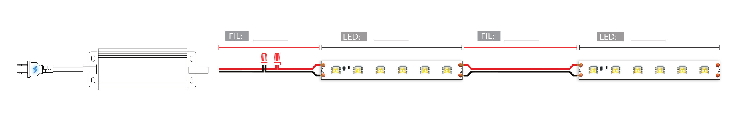 Led123 Croquis assemblage  image