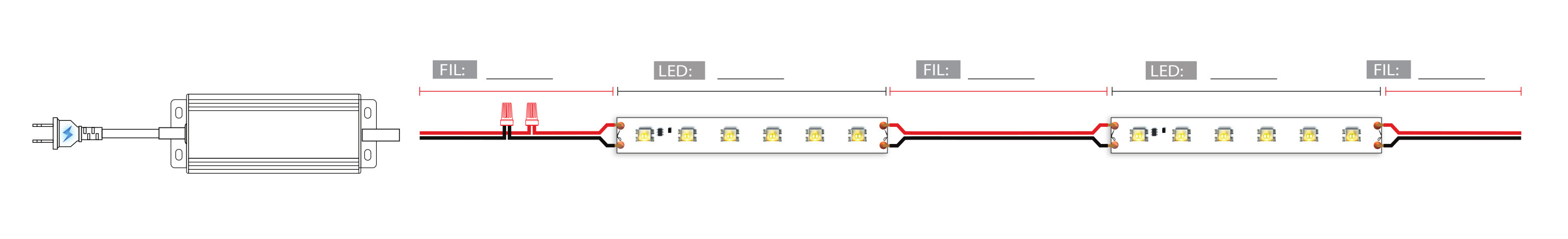 Led123 Croquis assemblage  image