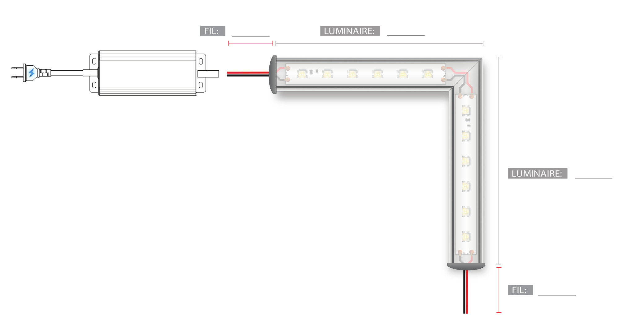 Led123 Croquis assemblage  image