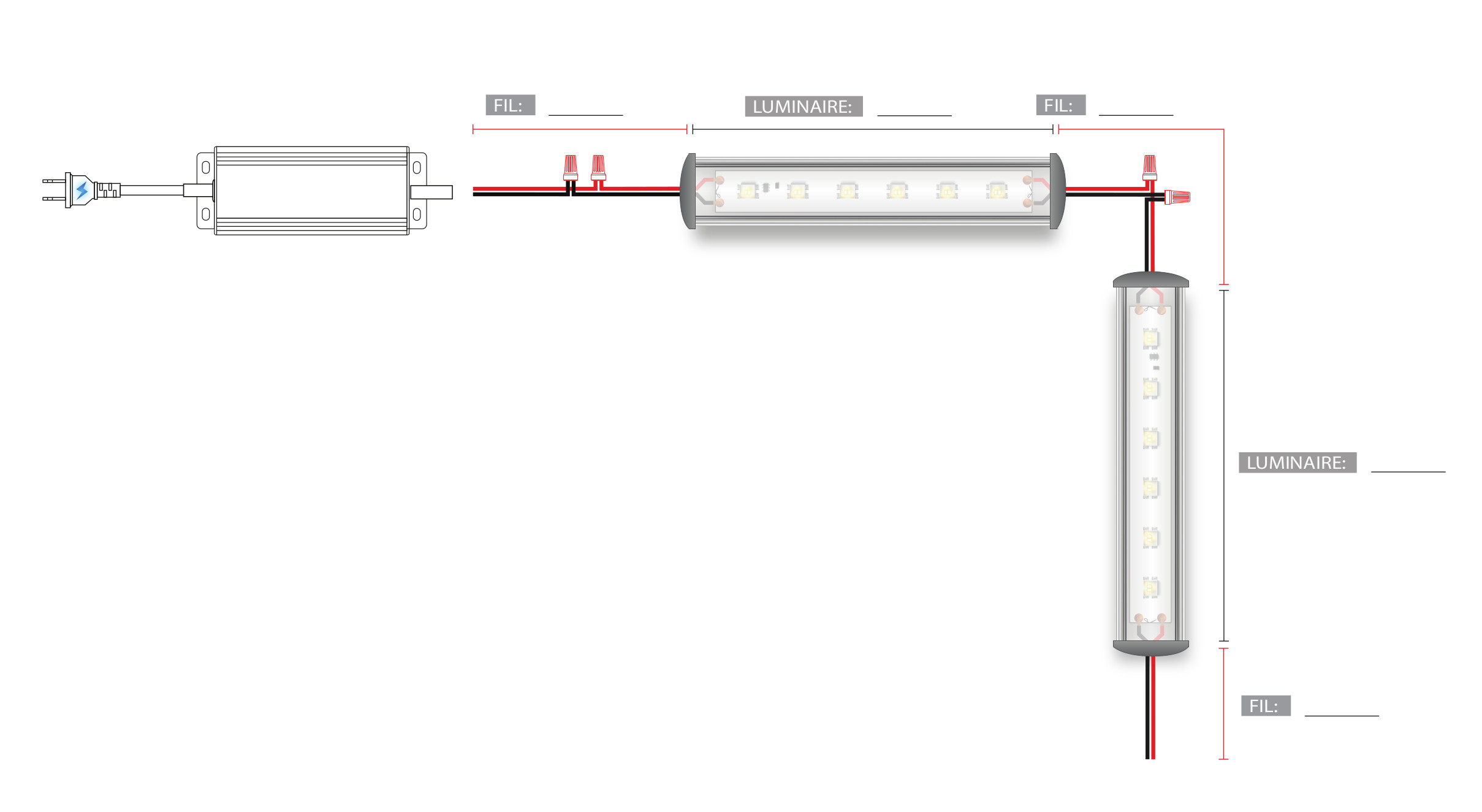 Led123 Croquis assemblage  image