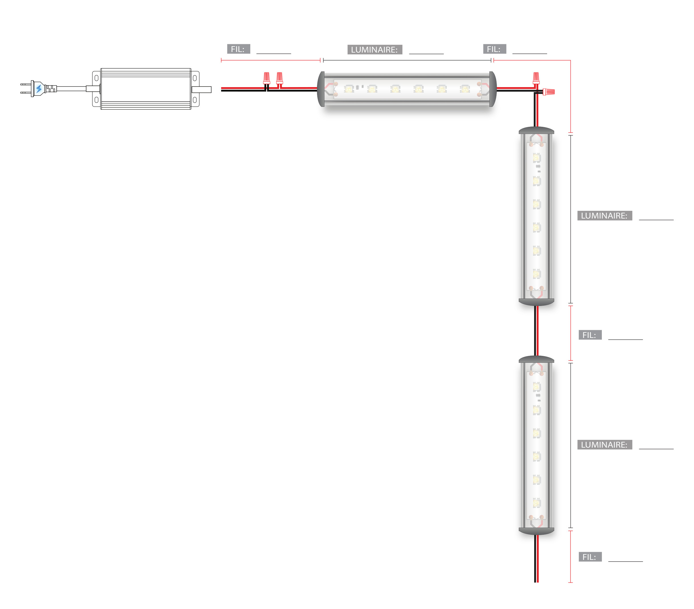 Led123 Croquis assemblage  image