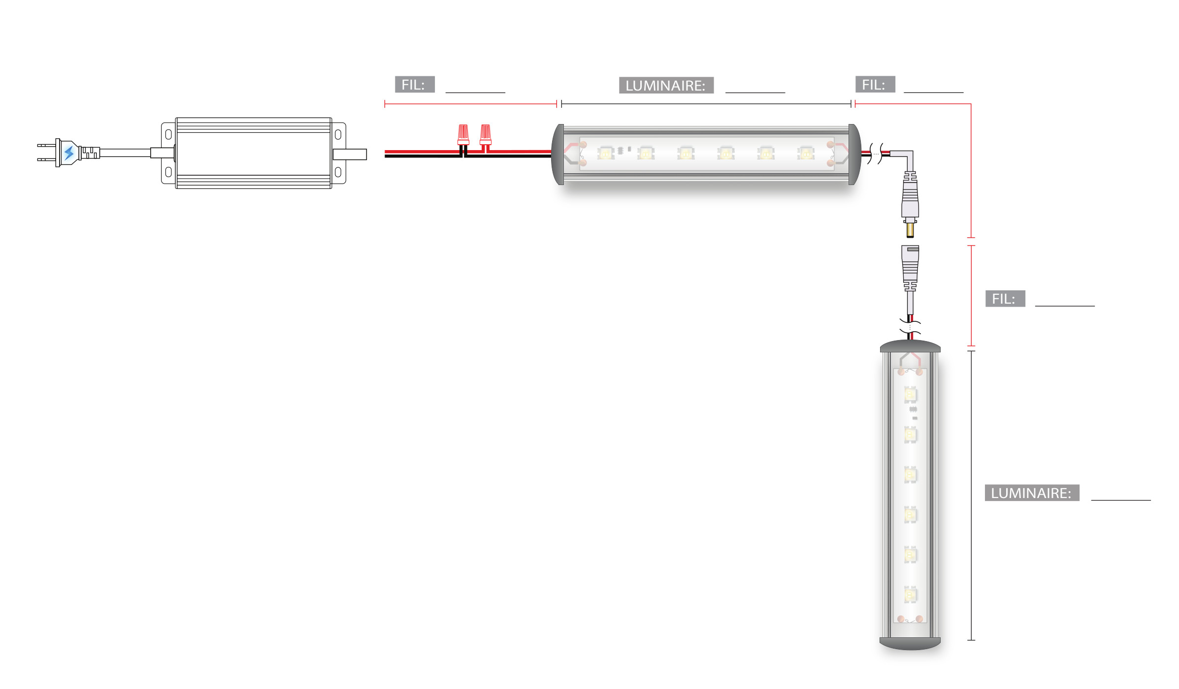 Led123 Croquis assemblage  image