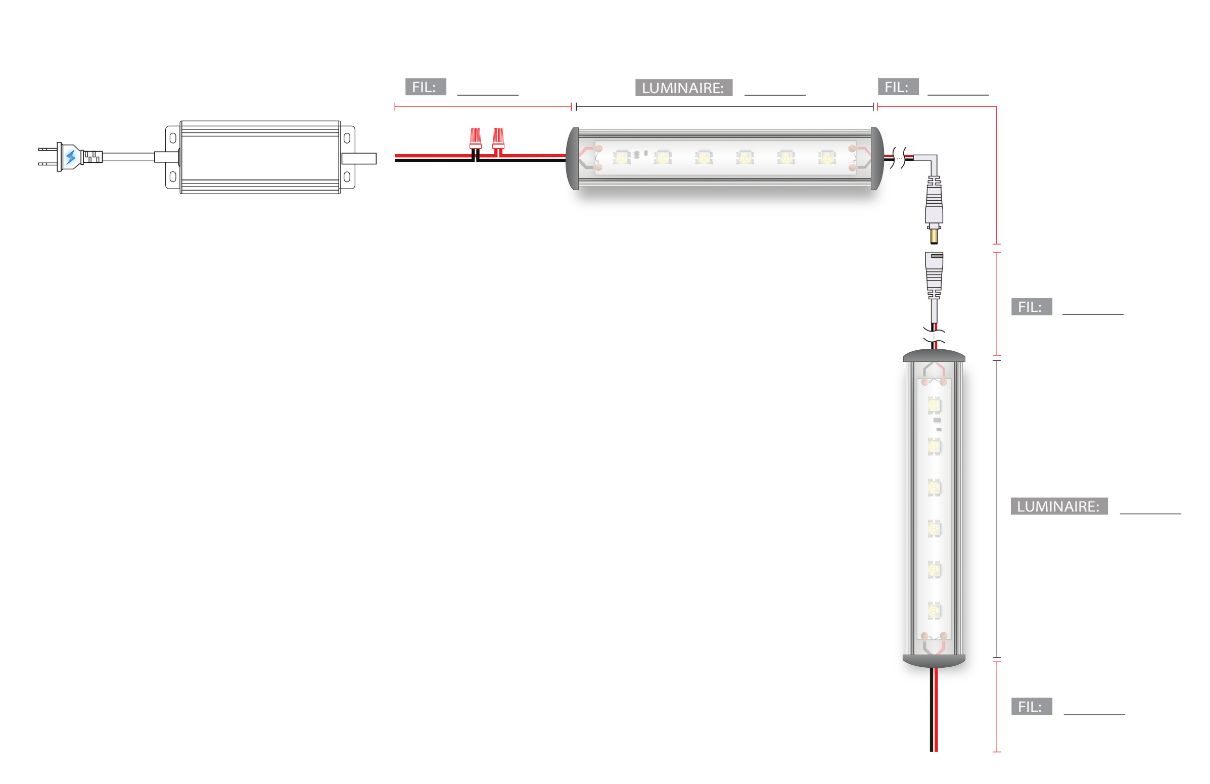 Led123 Croquis assemblage  image