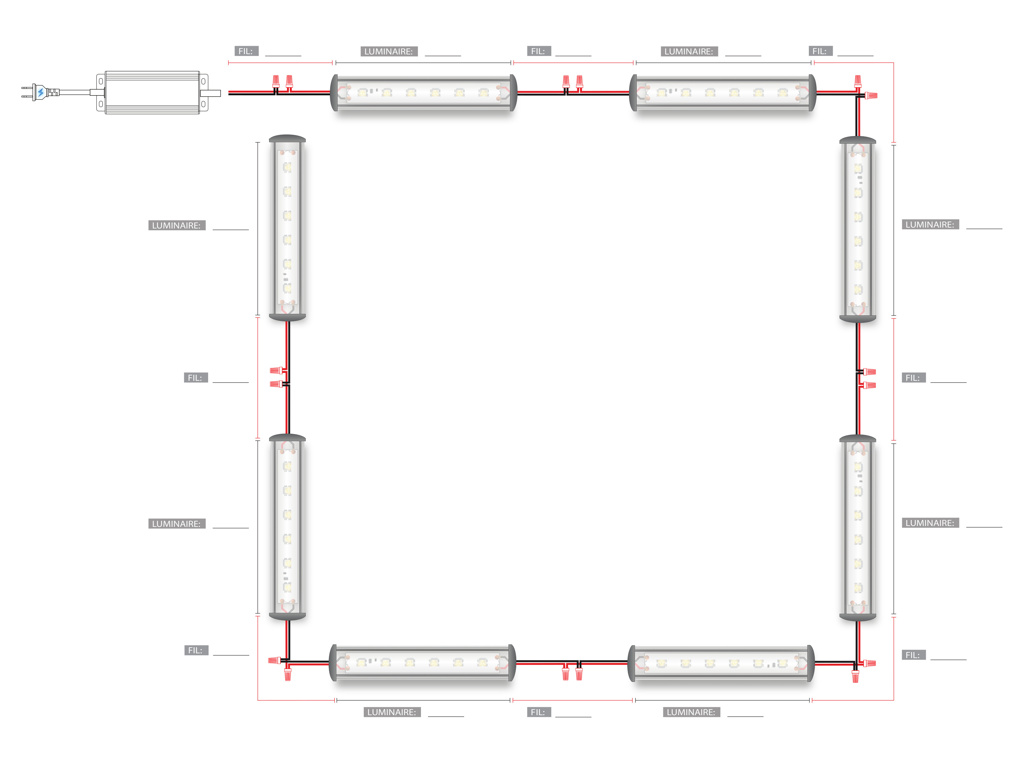 Led123 Croquis assemblage  image
