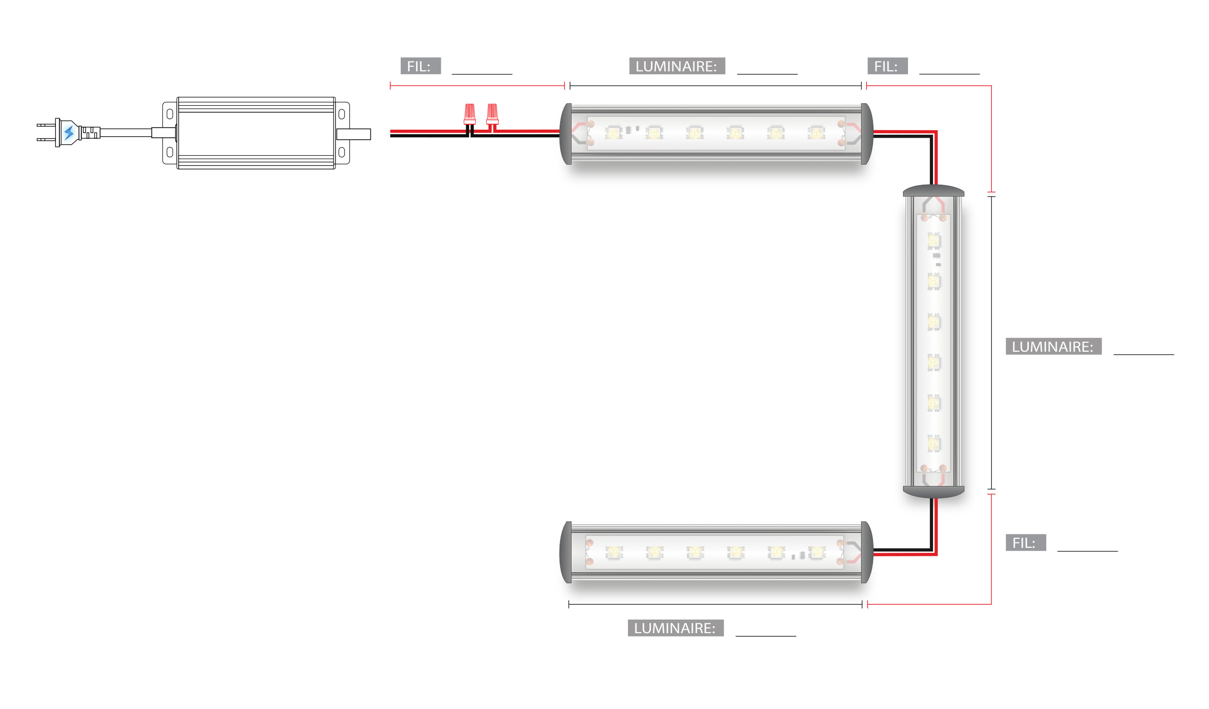 Led123 Croquis assemblage  image