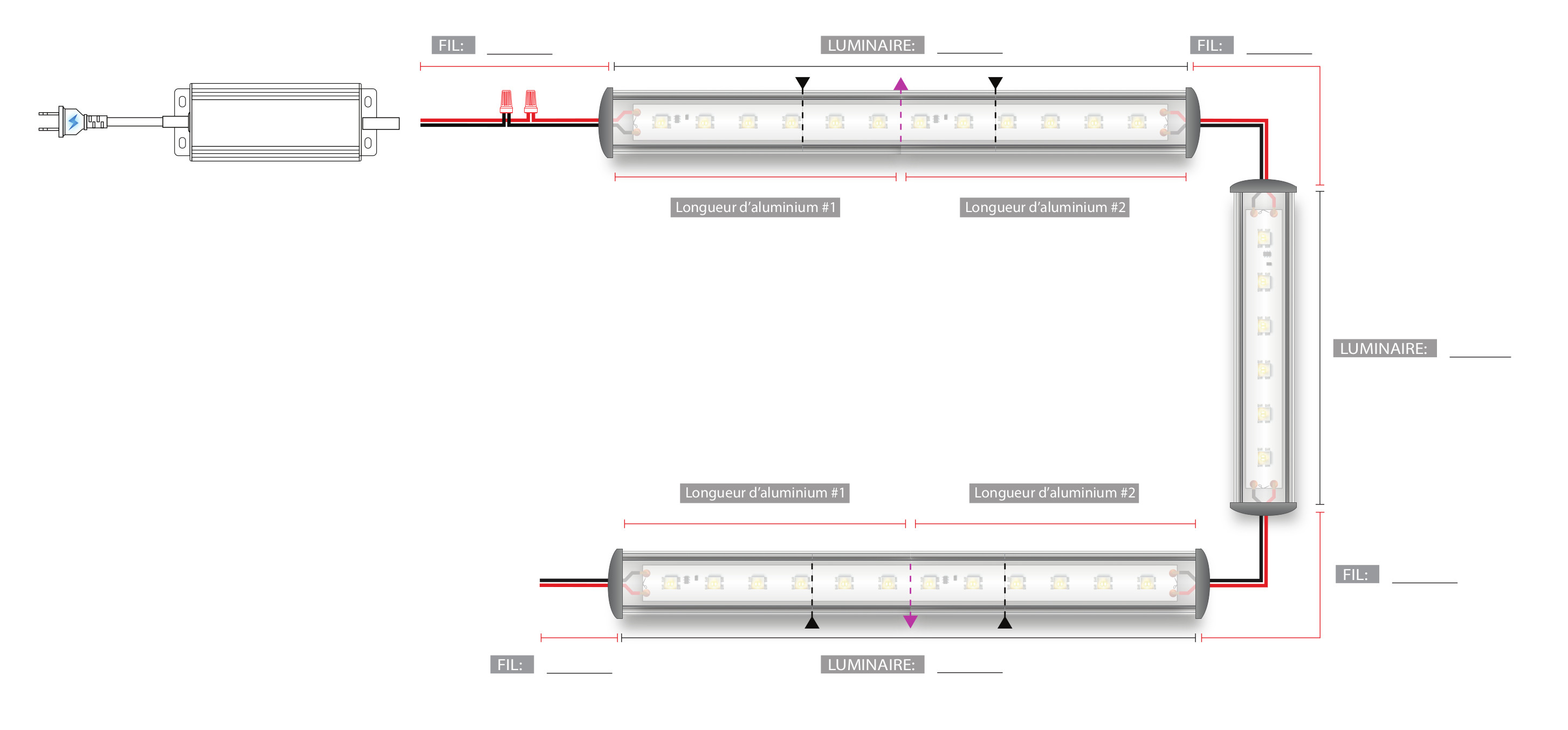 Led123 Croquis assemblage  image