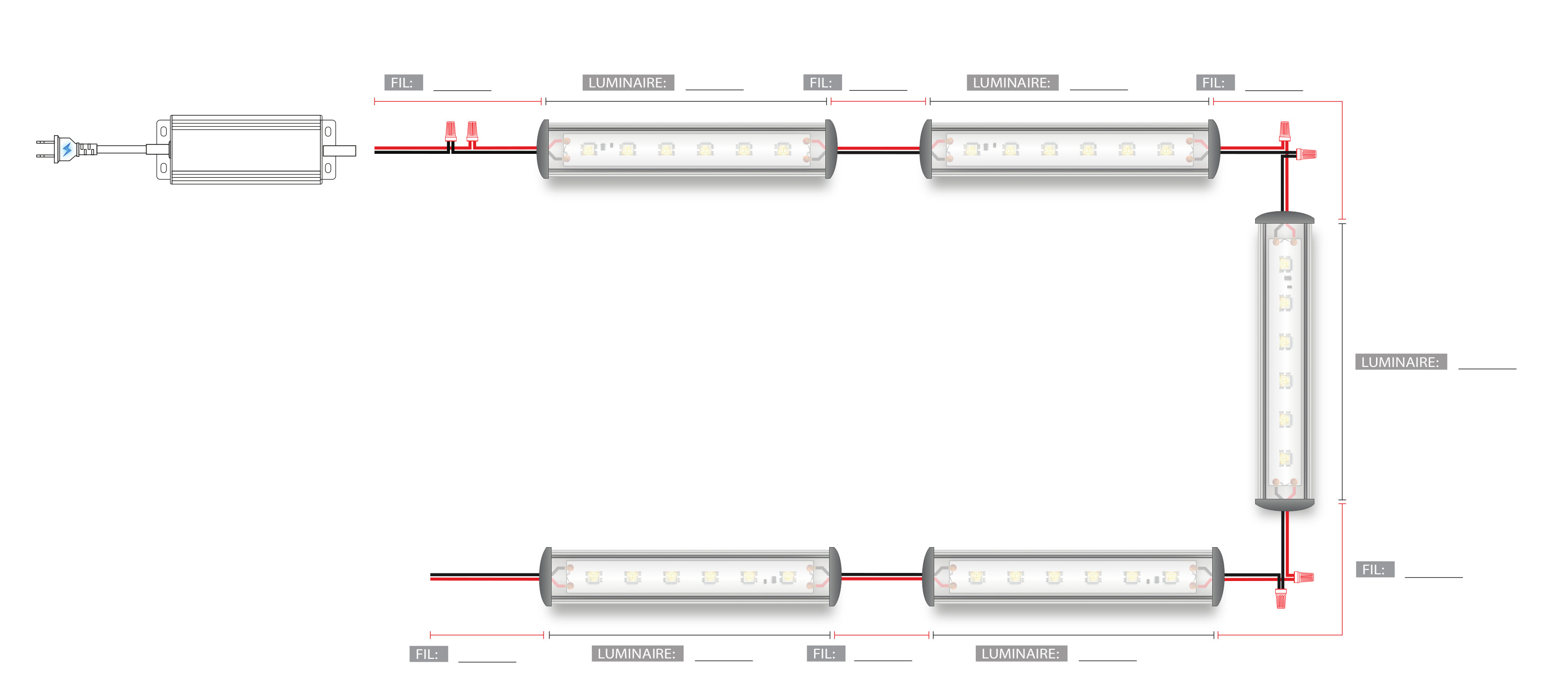 Led123 Croquis assemblage  image