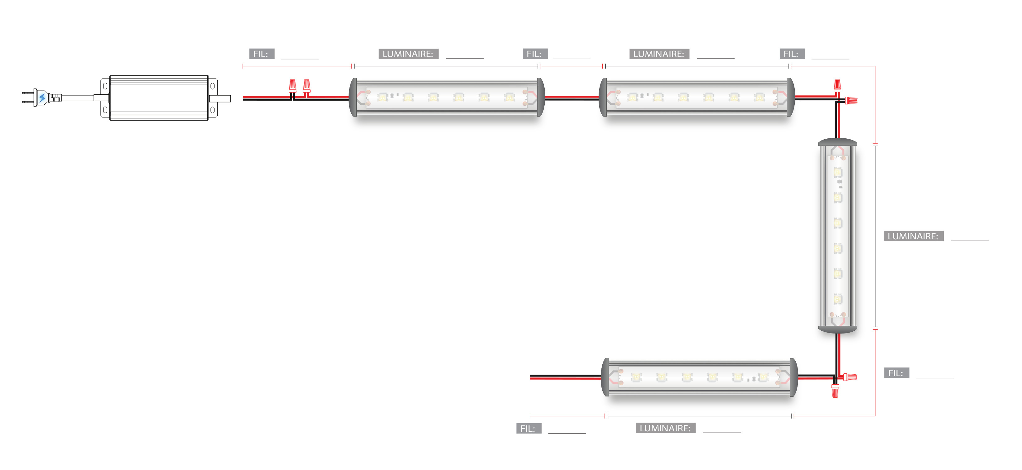 Led123 Croquis assemblage  image