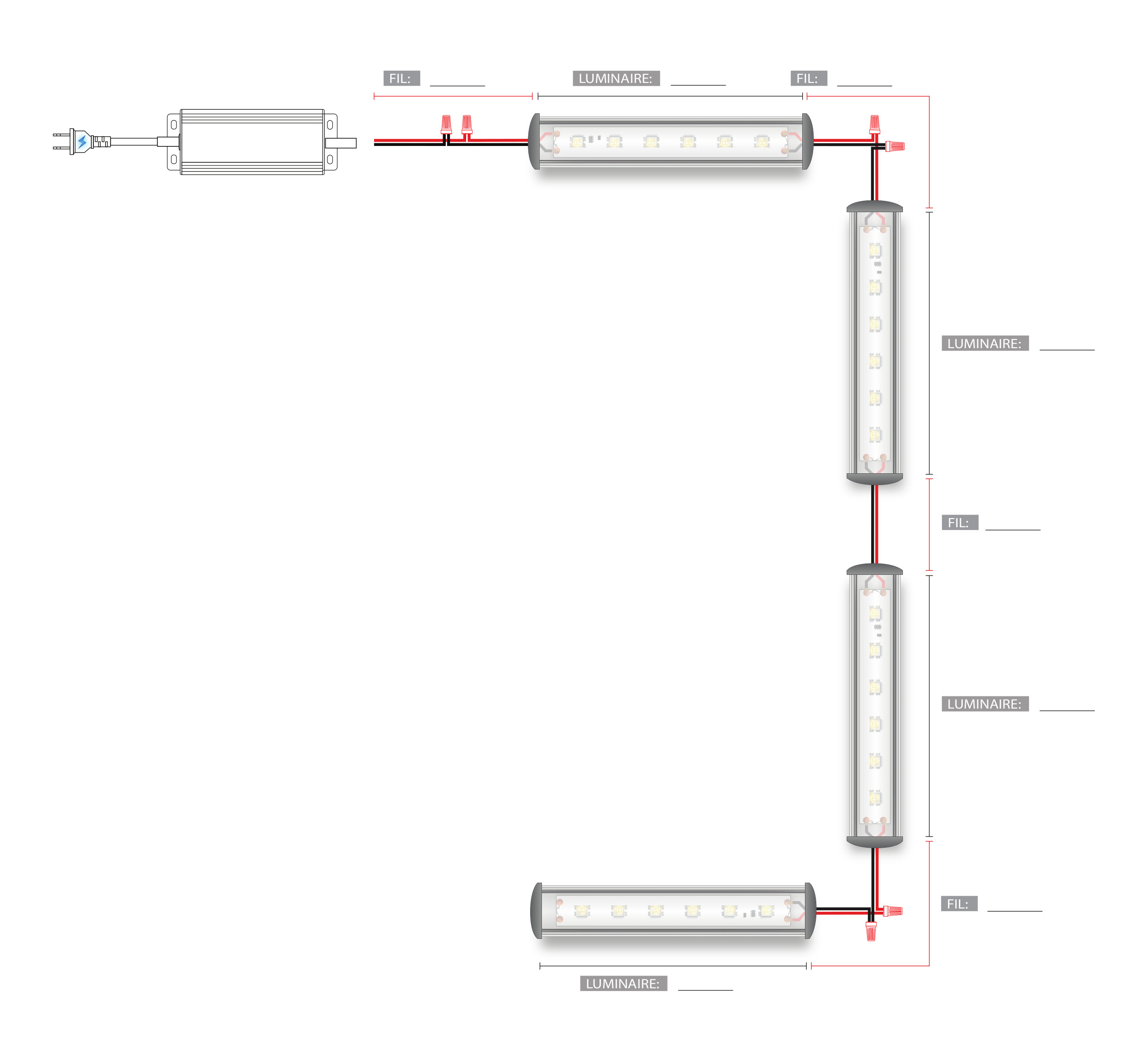 Led123 Croquis assemblage  image