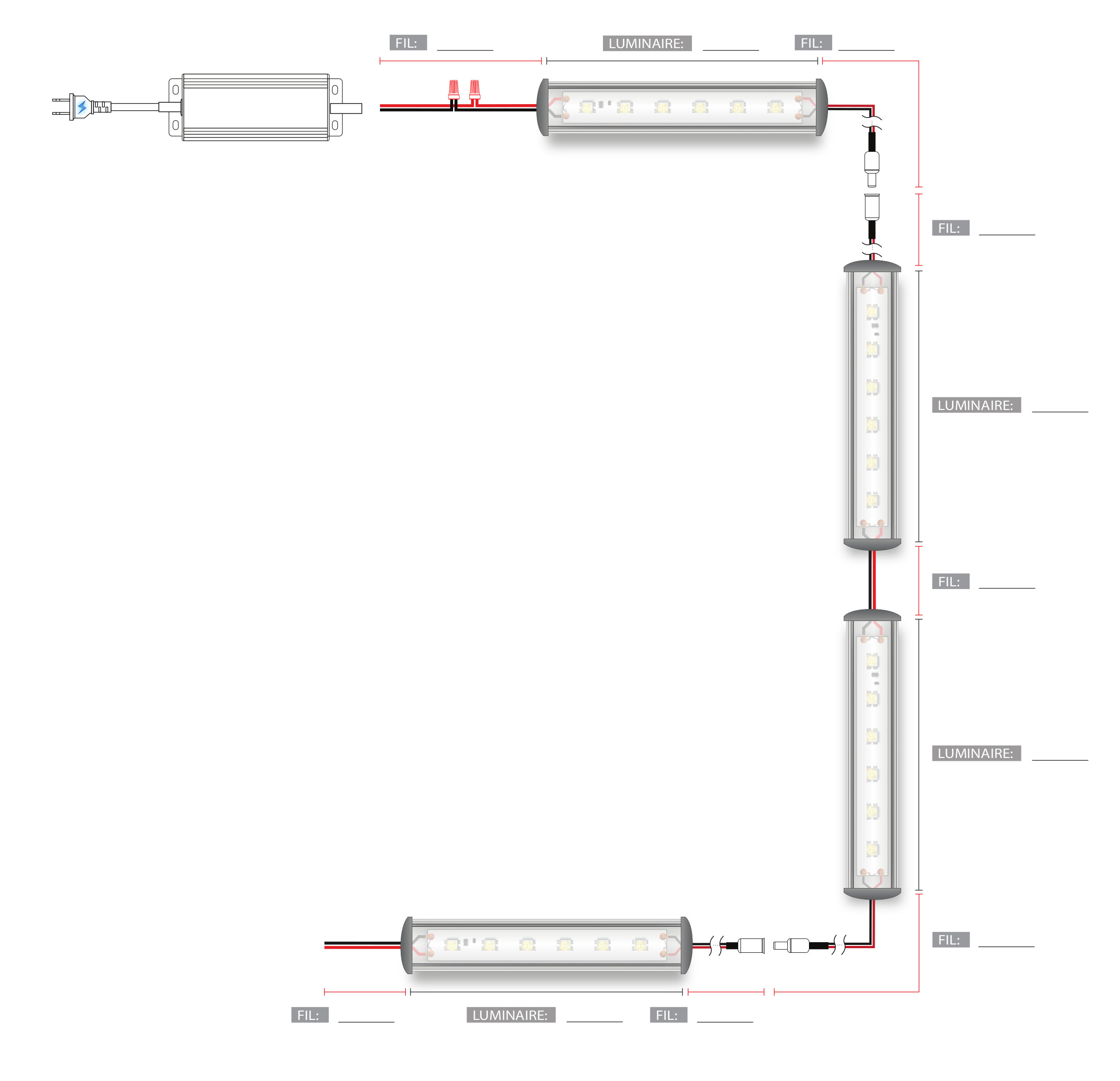 Led123 Croquis assemblage  image