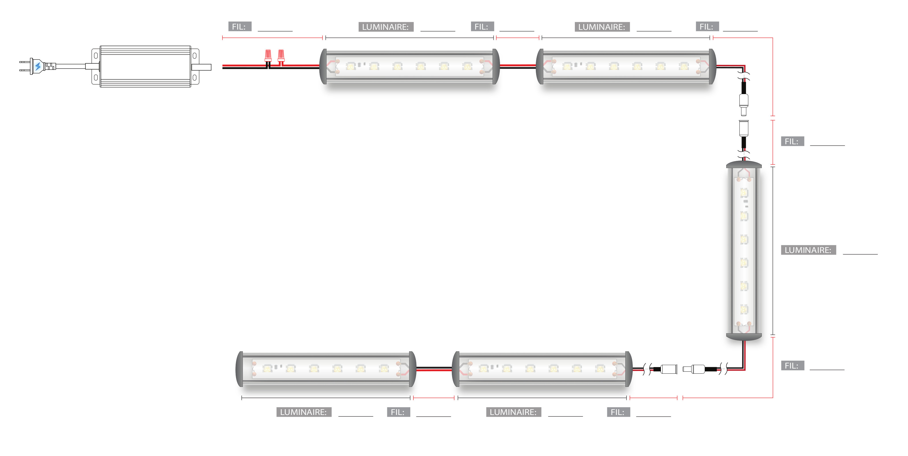 Led123 Croquis assemblage  image