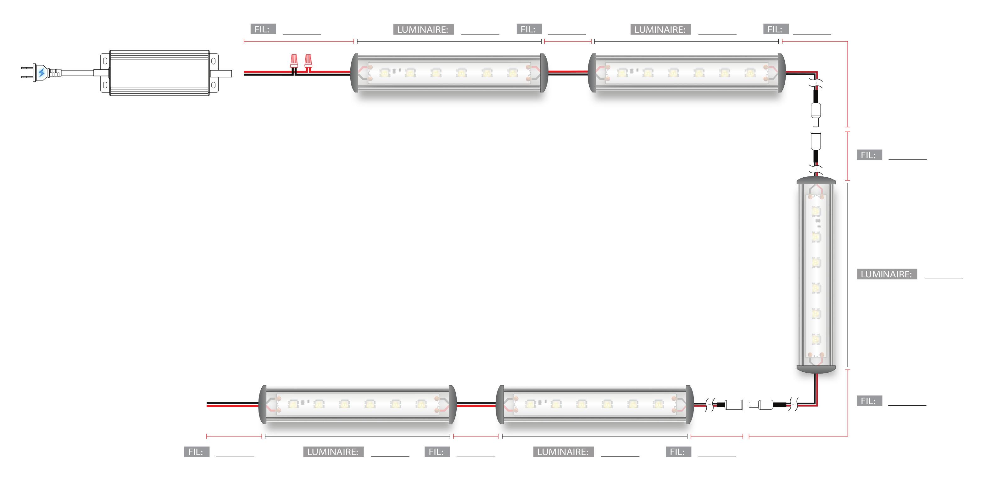 Led123 Croquis assemblage  image