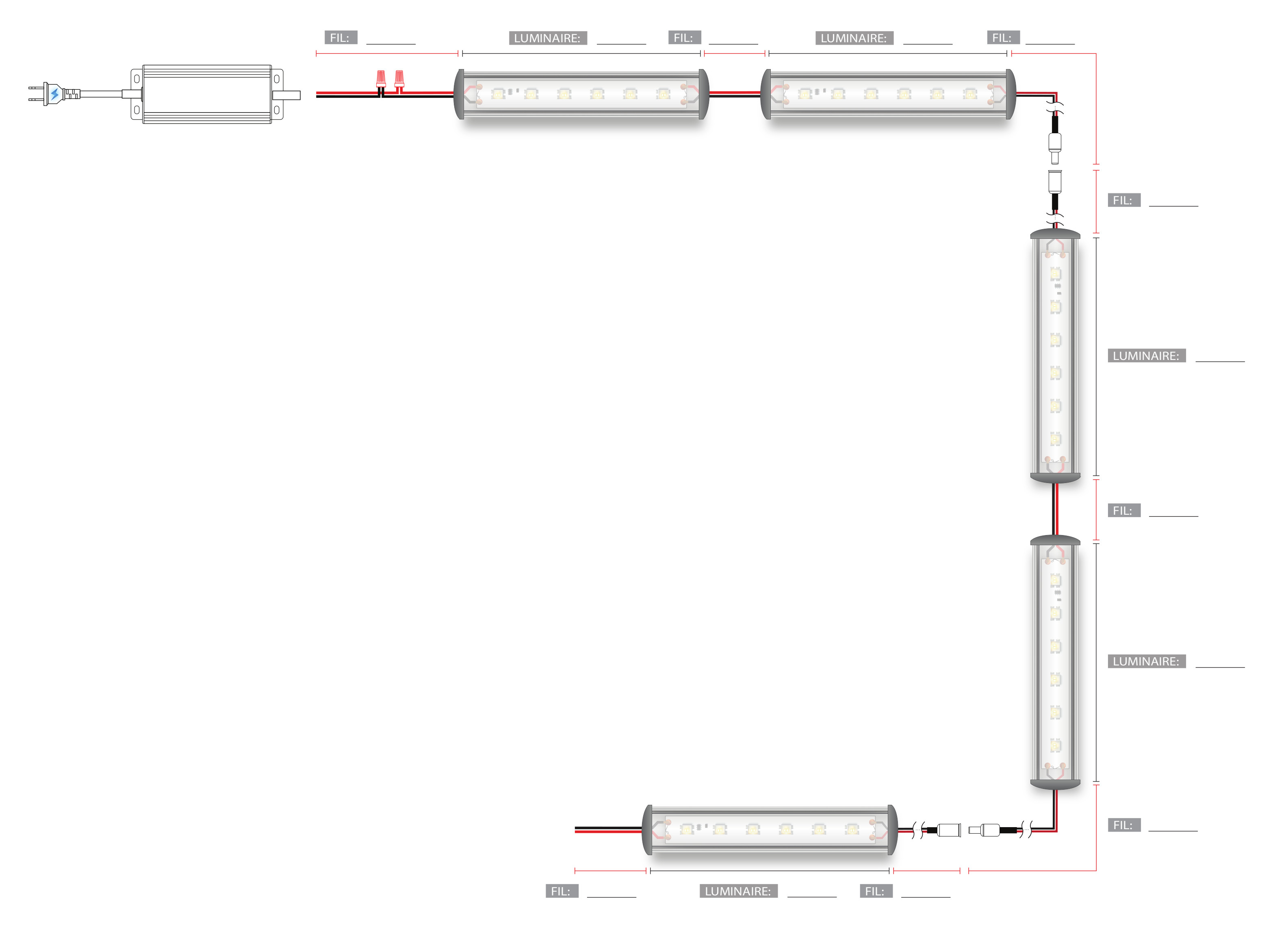 Led123 Croquis assemblage  image