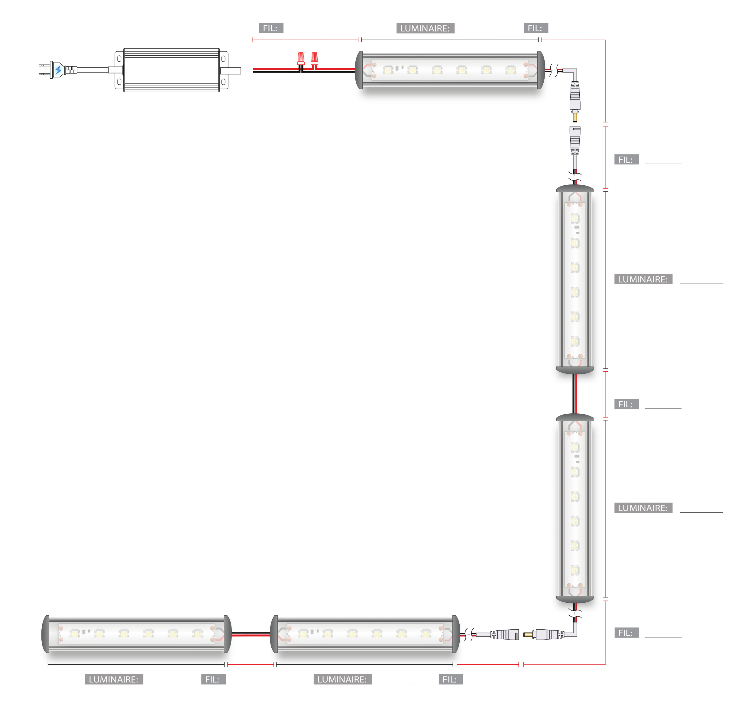 Led123 Croquis assemblage  image