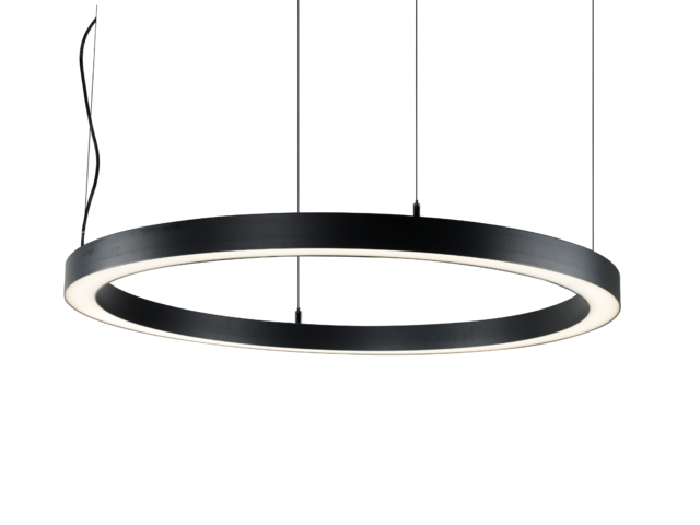 Led123 Luminaire assemblé PEN-D400-CL-DL25W-ED2835-MWL-30K-BK image