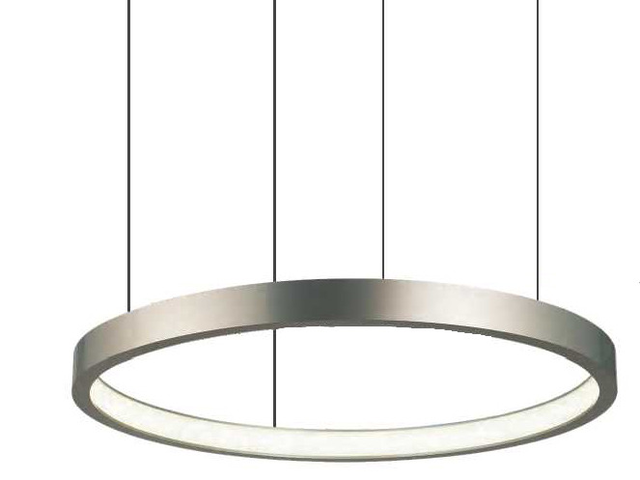 Led123 Luminaire assemblé PEN-D400-CL-IL25W-ED2835-MWL-30K-BK image