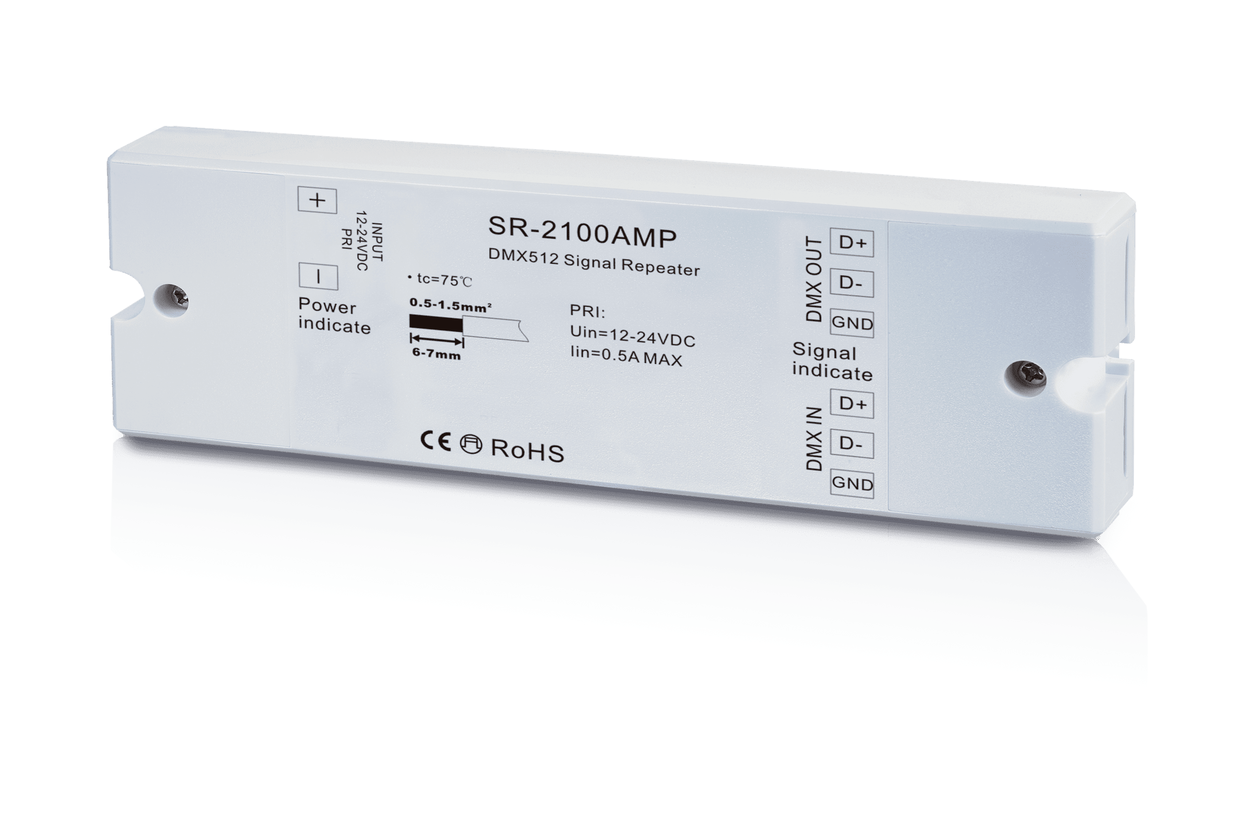 Led123 Endcaps AMP-2100 image