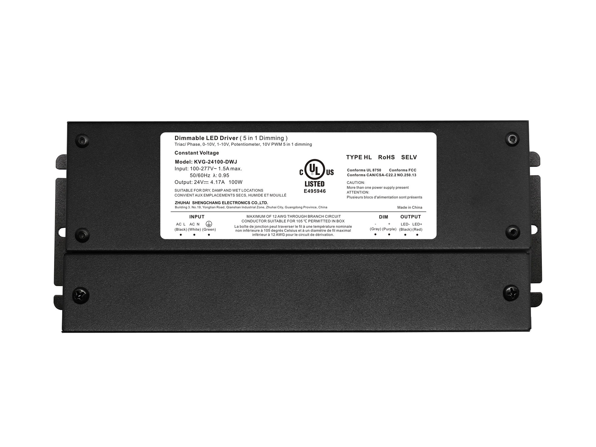 Led123 Driver DR-100W-24V-DIM3-JB image