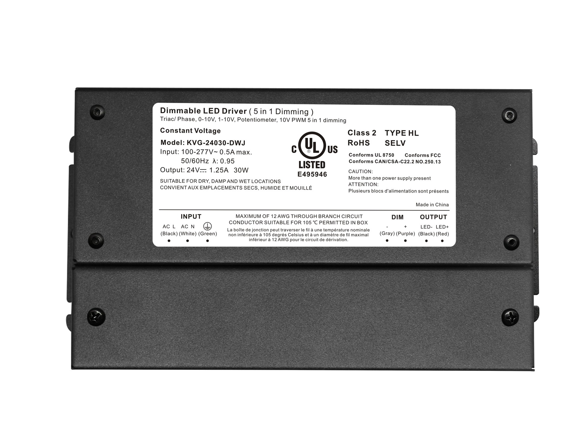 Led123 Driver DR-30W-24V-DIM3-JB image