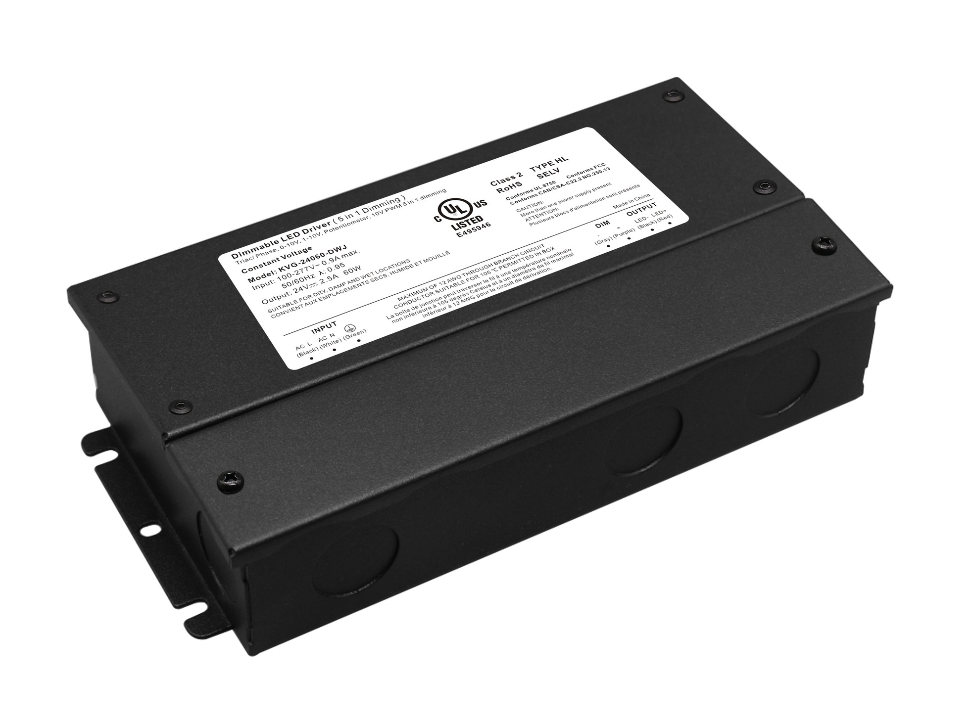 Led123 Driver DR-60W-24V-DIM3-JB image