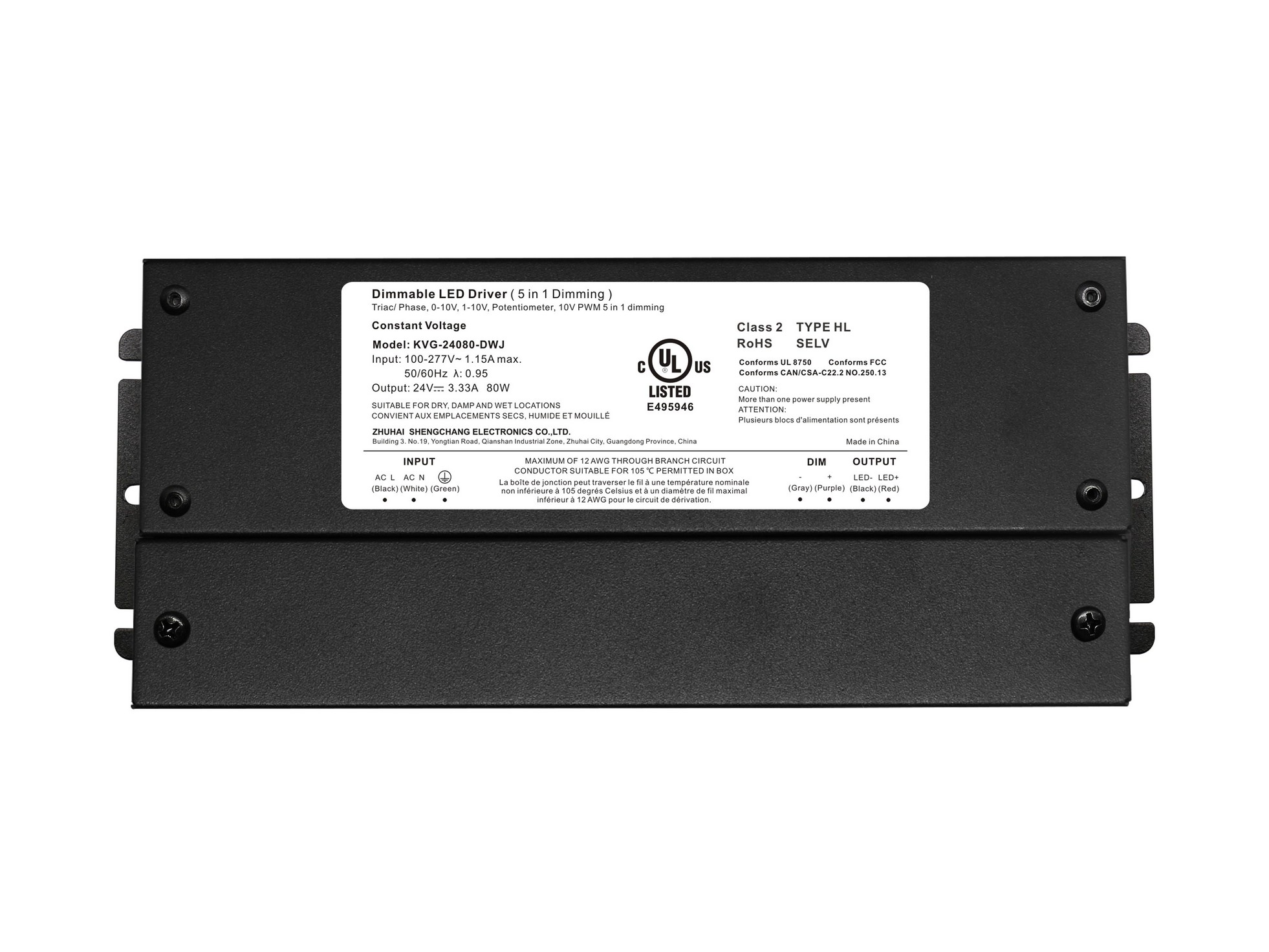 Led123 Driver DR-80W-24V-DIM3-JB image