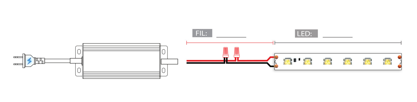 Led123 Croquis assemblage  image