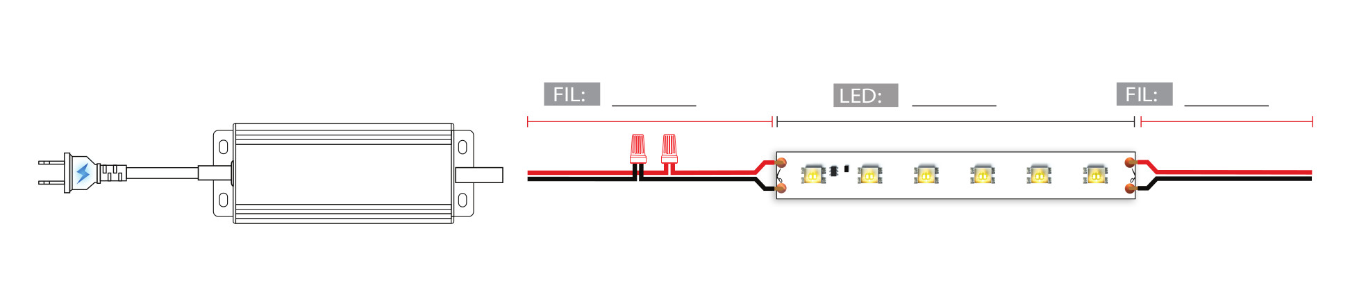 Led123 Croquis assemblage  image