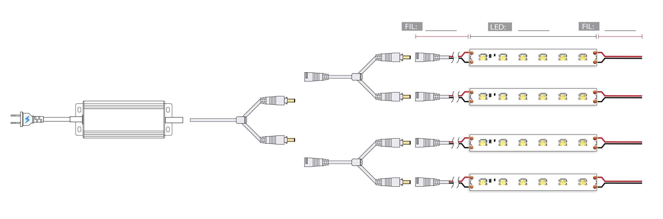 Led123 Croquis assemblage  image