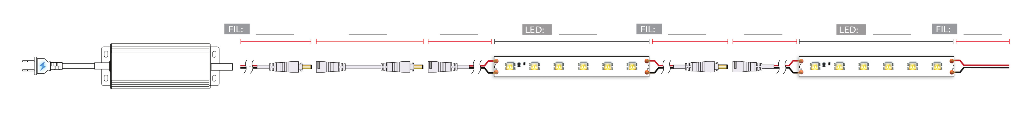 Led123 Croquis assemblage  image