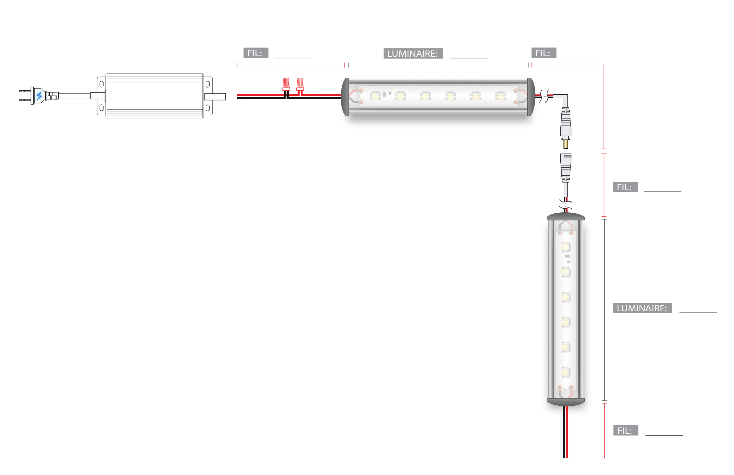 Led123 Croquis assemblage  image
